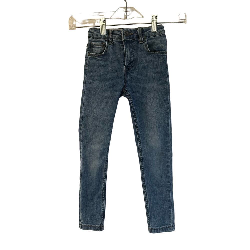 Girl's Denim Co. Skinny Jeans sz 5-6 Adjustable waist Jeans